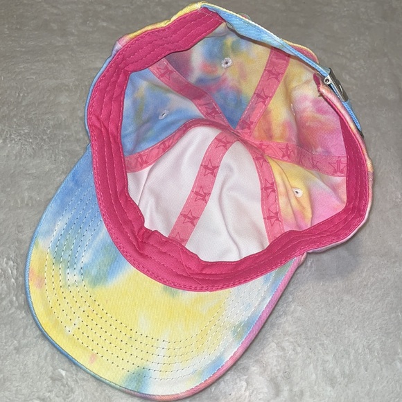 Jeffree Star Tie Dye Embroidered Adjustable Hat Limited Edition - Picture 3 of 5